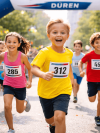 Kinderlauf beim Stadtlauf Düren